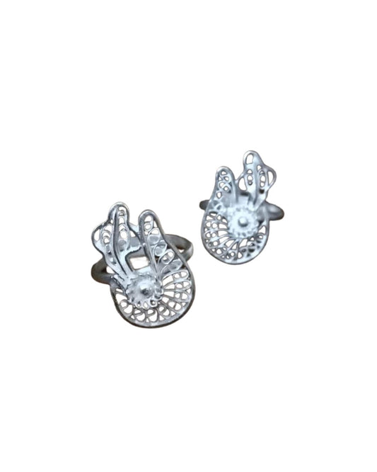 Zilvera Toe Ring