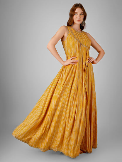 Elegant Long-Length Anarkali Dress That Matches Your Style