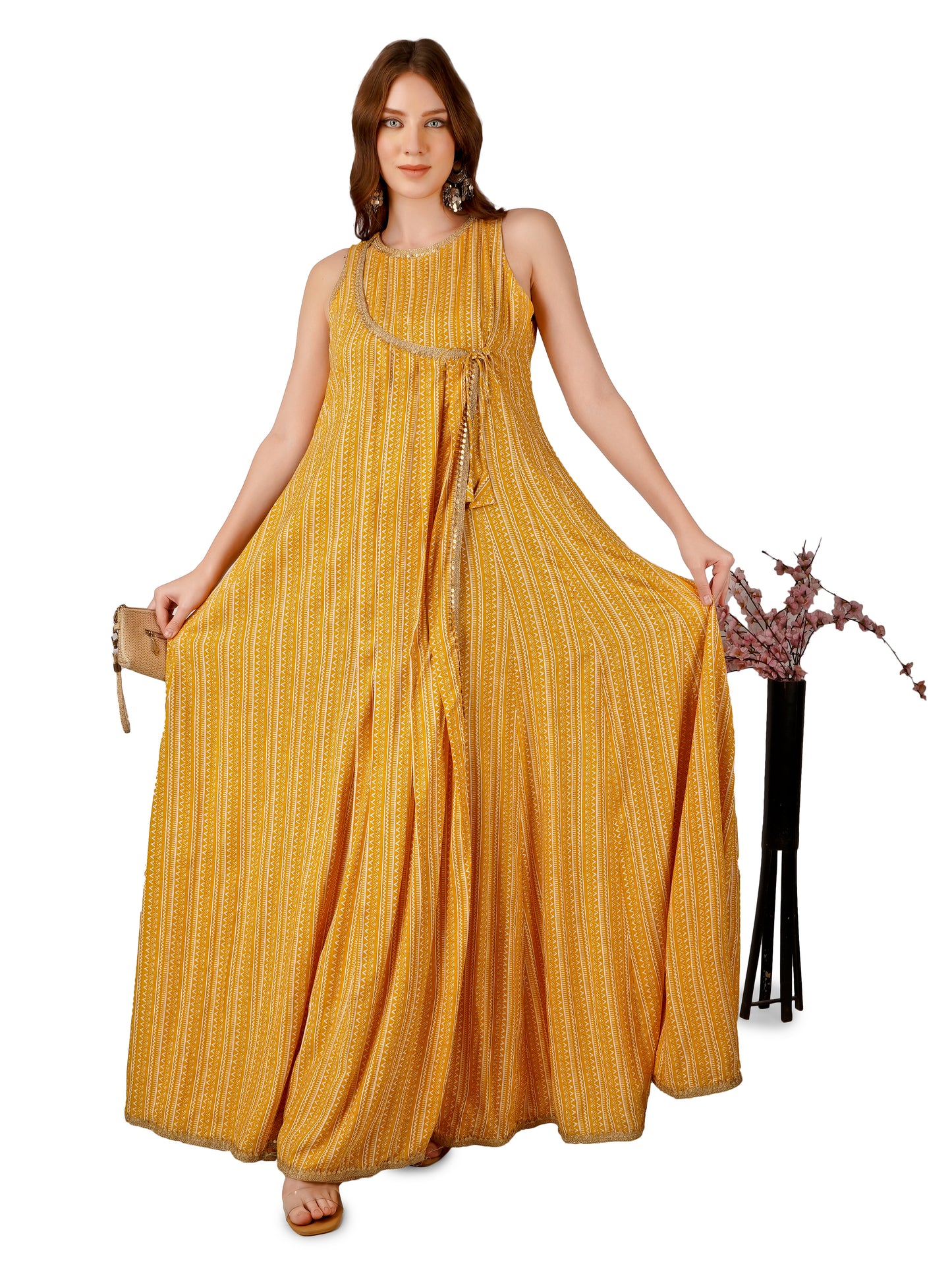 Elegant Long-Length Anarkali Dress That Matches Your Style